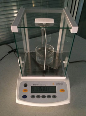 密度万分之一天平